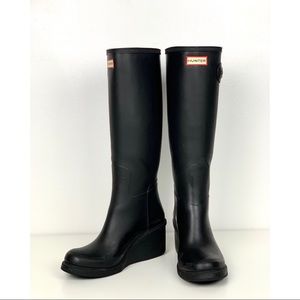 Hunter Wedged Rain Boots